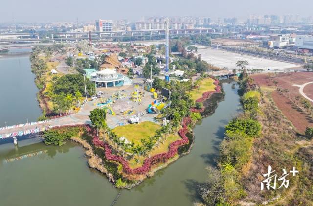 横涌与奇遇时光乐园和沙咀生态公园相邻。 南方+ 叶志文 拍摄